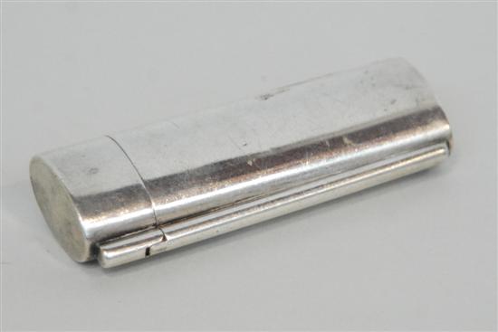 Appraisal: A TIFFANY AND COMPANY STERLING SILVER LIGHTER HOLDER H