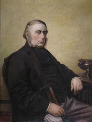 Appraisal: English School circa Portrait of Joseph Burton from the Burton