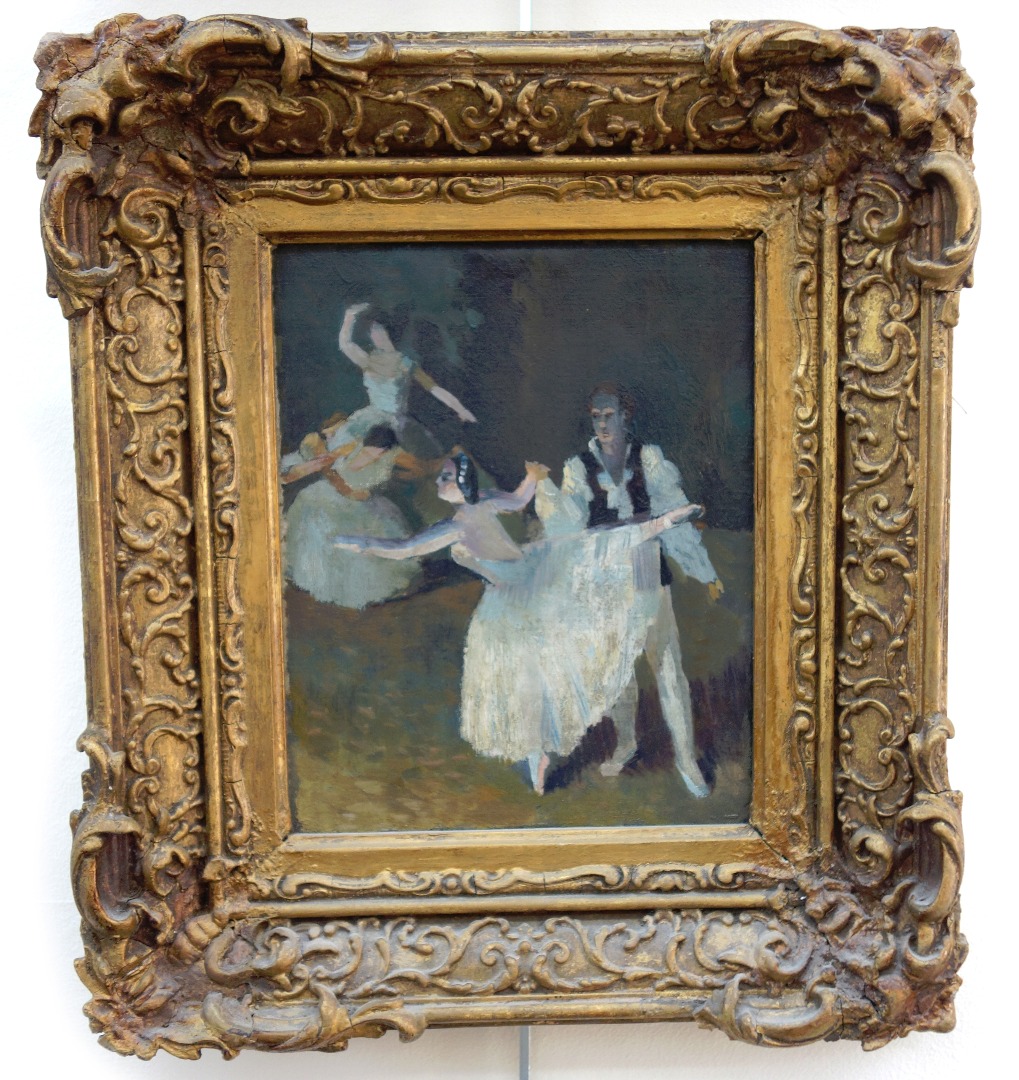 Appraisal: Kenneth Rowntree British - Les Sylphides inscribed with title artist's