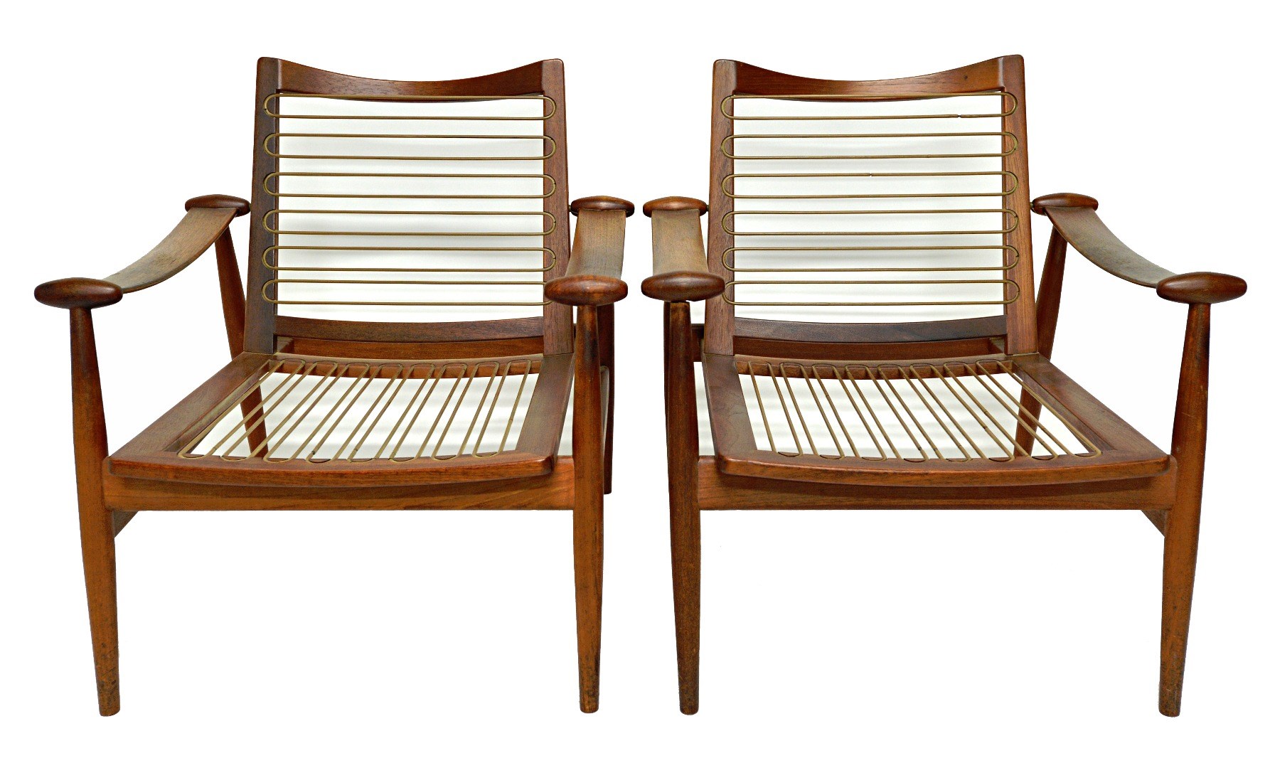 Appraisal: Probably Finn Juhl a set of four mid th century