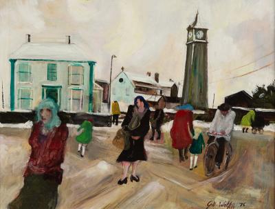 Appraisal: Gill Watkiss born December - St Just signed and dated