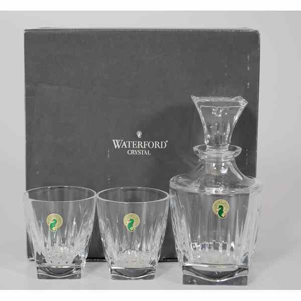 Appraisal: Waterford Decanter Set Irish th century A Waterford crystal decanter