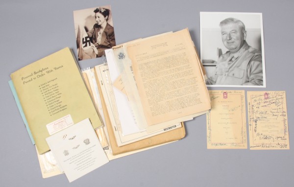 Appraisal: Grouping of photographs and ephemera related to Brigadier General Robert