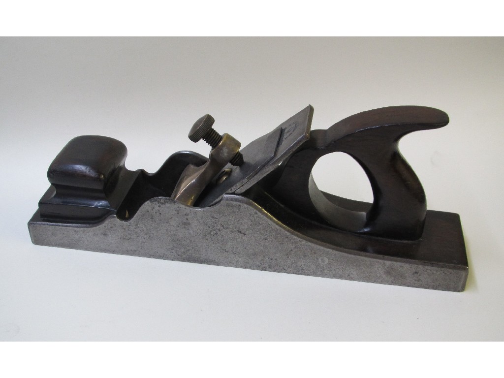 Appraisal: A Spiers of Ayr wood plane in rosewood steel and