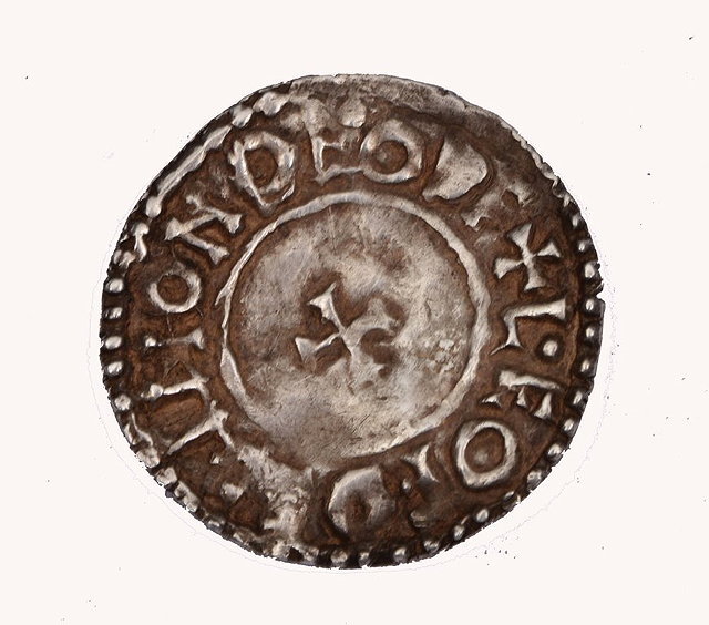 Appraisal: AN ENGLISH SILVER PENNY Ethelred II - last small cross