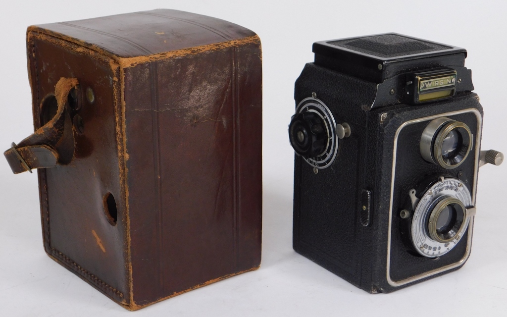 Appraisal: WIRGIN REFLEX TLR CAMERA Wirgin Reflex TLR camera for roll