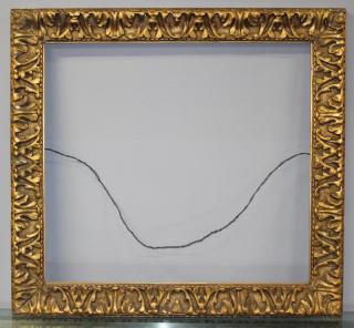 Appraisal: Antique Carved Giltwood Frame From an East th St NYC