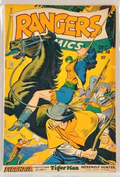 Appraisal: Rangers Comics No Description This issue of Rangers Comics is