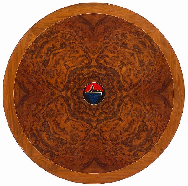 Appraisal: A tabletop made for Jerry Garcia s A large round