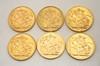 Appraisal: COINS - Lot of gold Sovereigns Victoria George V I