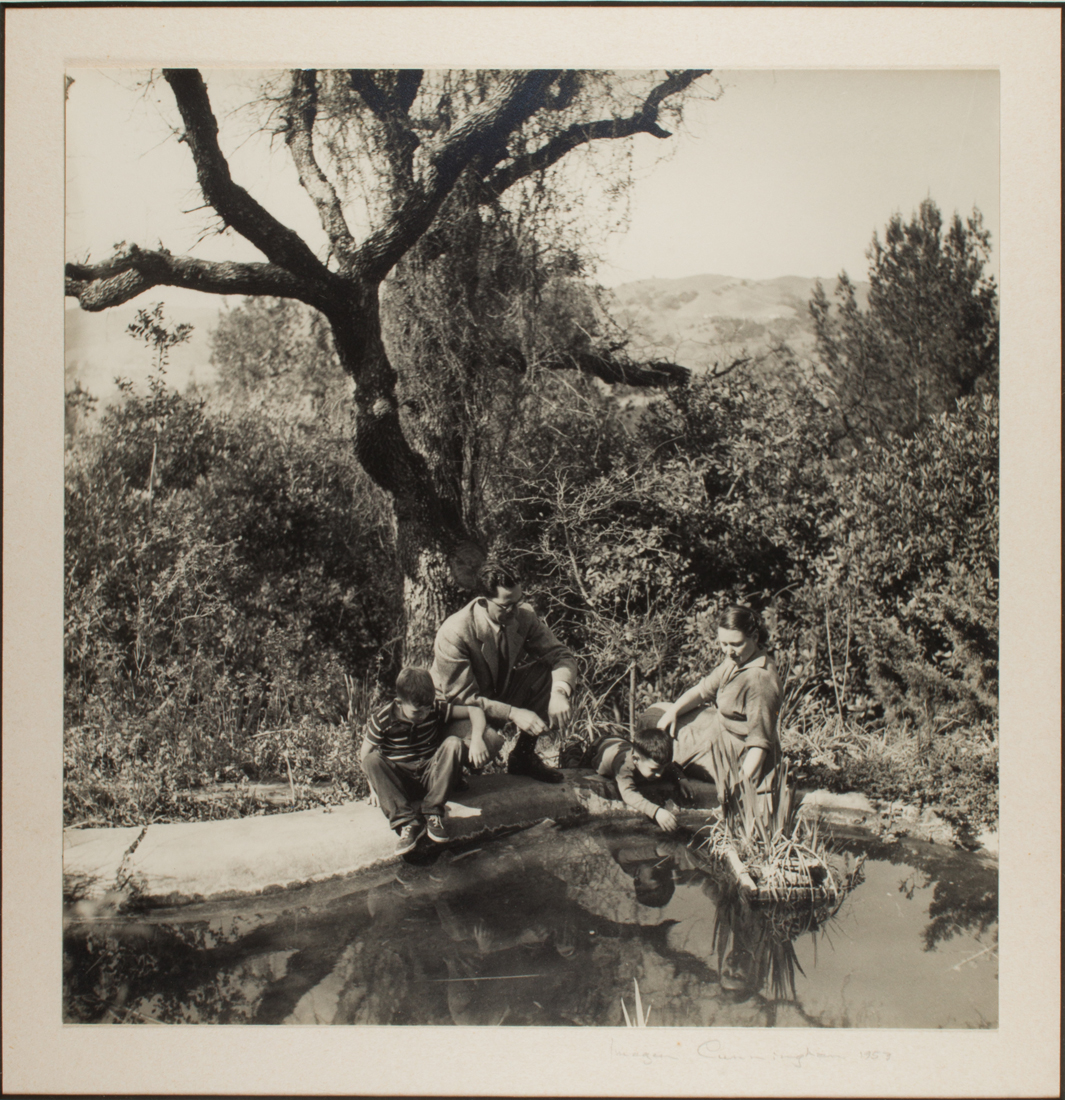 Appraisal: PHOTOGRAPH IMOGEN CUNNINGHAM Imogen Cunningham American - Young Family by