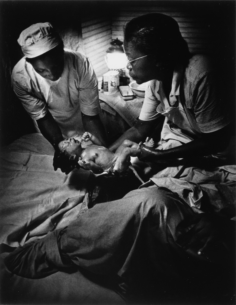 Appraisal: W EUGENE SMITH - Maud Callen Nurse Midwife Silver print