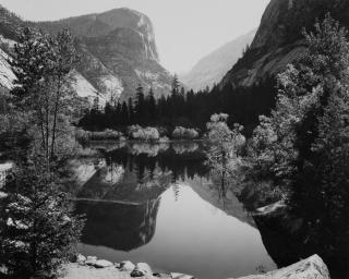 Appraisal: Mirror Lake by Ansel Adams Ansel Adams - gelatin silver