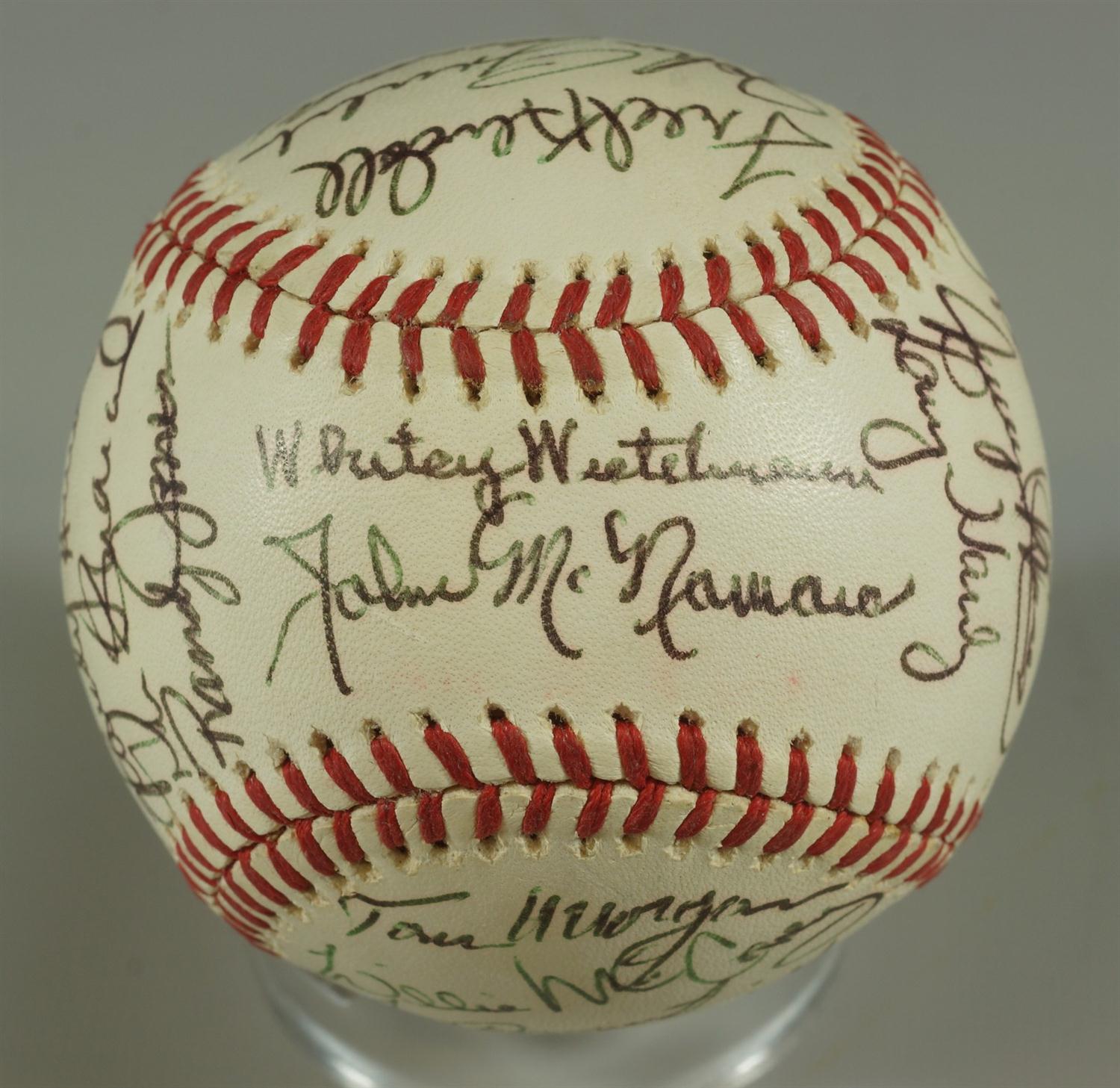 Appraisal: Signed Spalding Official National League Baseball circa - San Diego