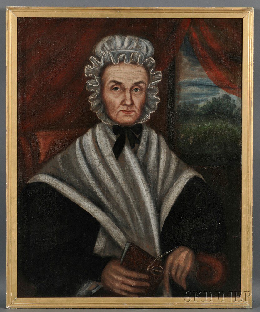 Appraisal: Attributed to Ruth Whittier Shute American - Portrait of Mrs