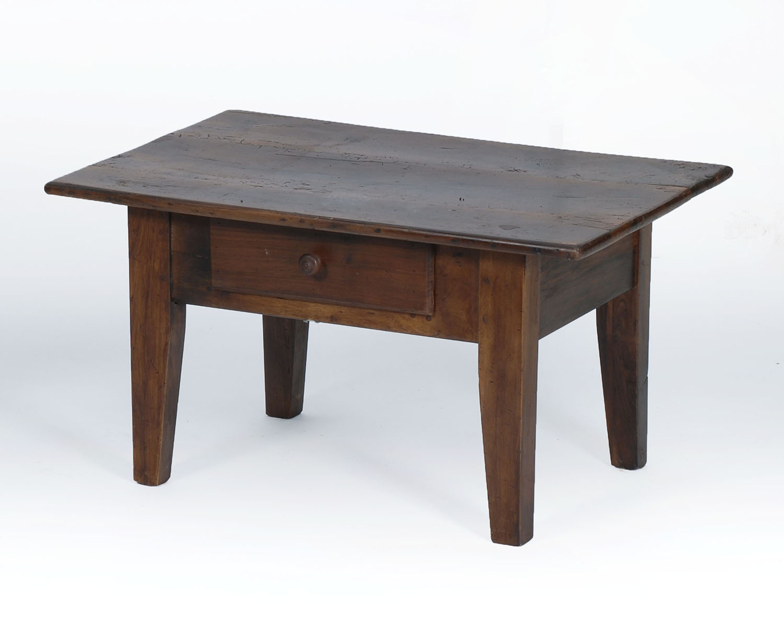 Appraisal: TH CENTURY END TABLE in a country style Made from