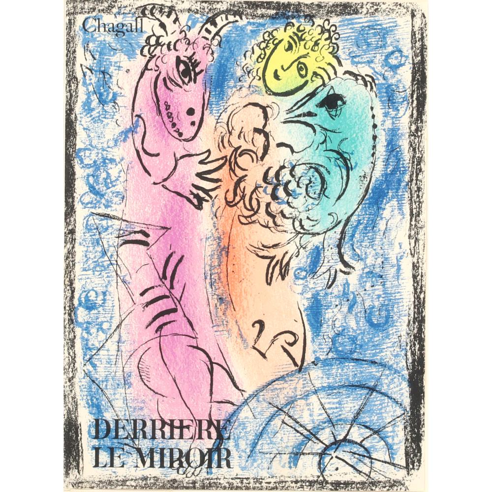 Appraisal: MARC CHAGALL COLOR LITHOGRAPH COVER SHEET FOR DERRI RE LE