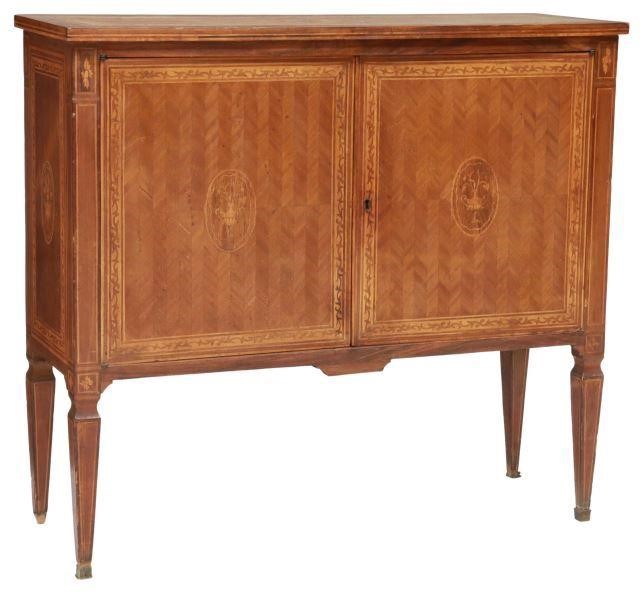 Appraisal: Italian Neoclassical sideboard cabinet in the manner of Giuseppe Maggiolini