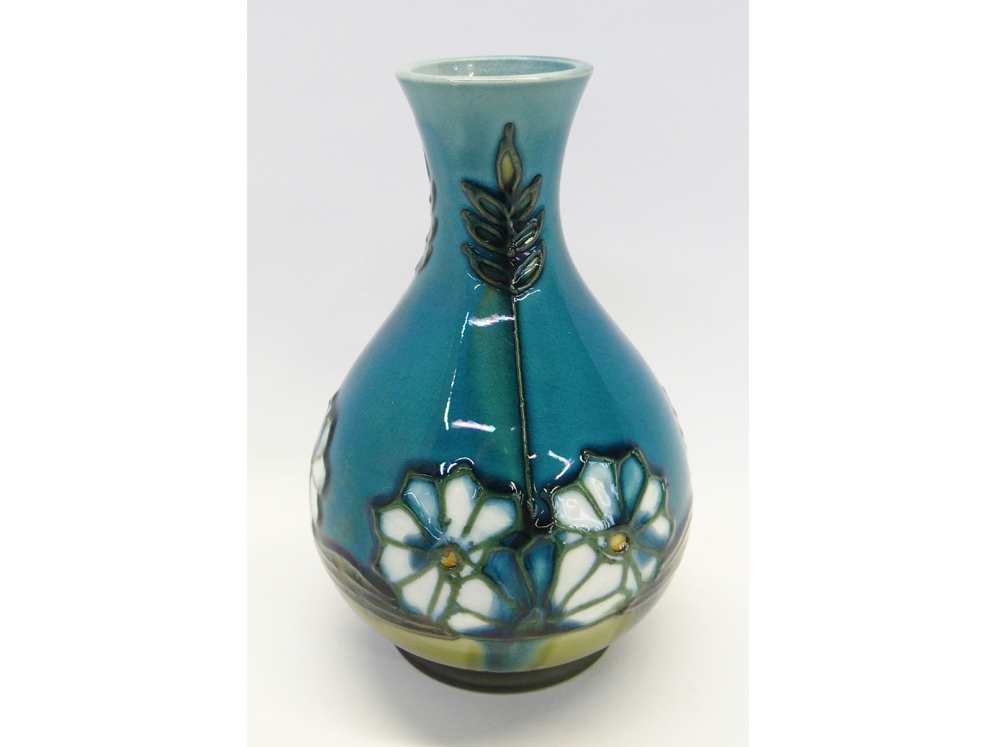 Appraisal: Minton floral painted vase