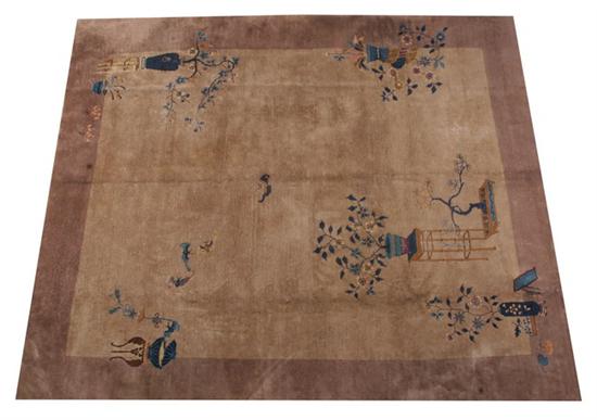 Appraisal: CHINESE RUG - ft in x ft in