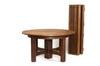 Appraisal: DINING TABLE - Gustav Stickley diam oak dining table with