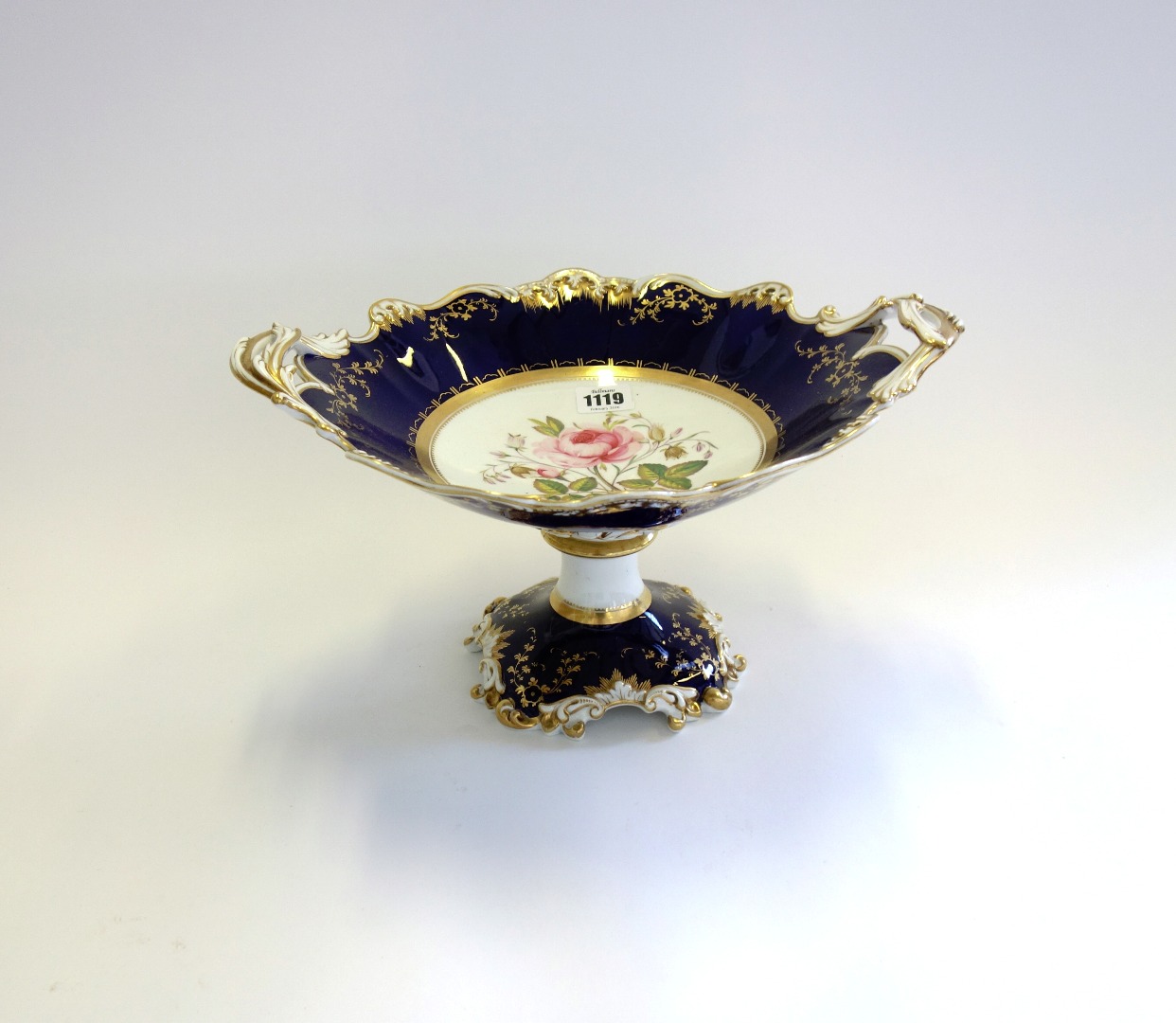 Appraisal: A Ridgway porcelain part dessert service circa - painted with