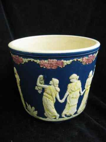 Appraisal: Weller Art Pottery Jardiniere dancing classical maidens in the garden