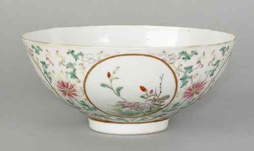 Appraisal: Chinese Qing dynasty Guangxu famille rose porcelain bowl h dia