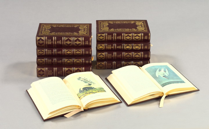 Appraisal: Ten-Volume First Edition Set of John James Audubon's The American