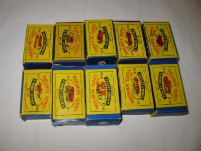 Appraisal: Matchbox Models Nos boxed G-E