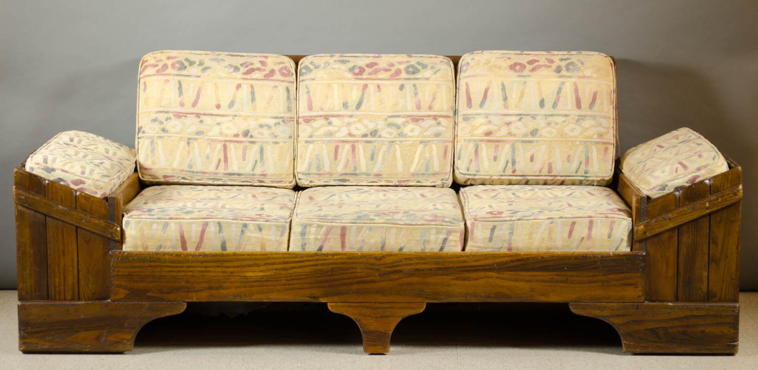 Appraisal: RUSTIC OLD HICKORY SOFA Old Hickory Furniture Co Martinsville Indiana