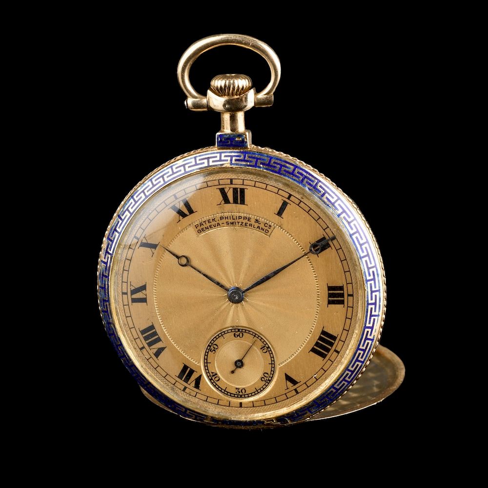 Appraisal: Patek Philippe K Pocket Watch Antique Patek Philippe Karat Yellow