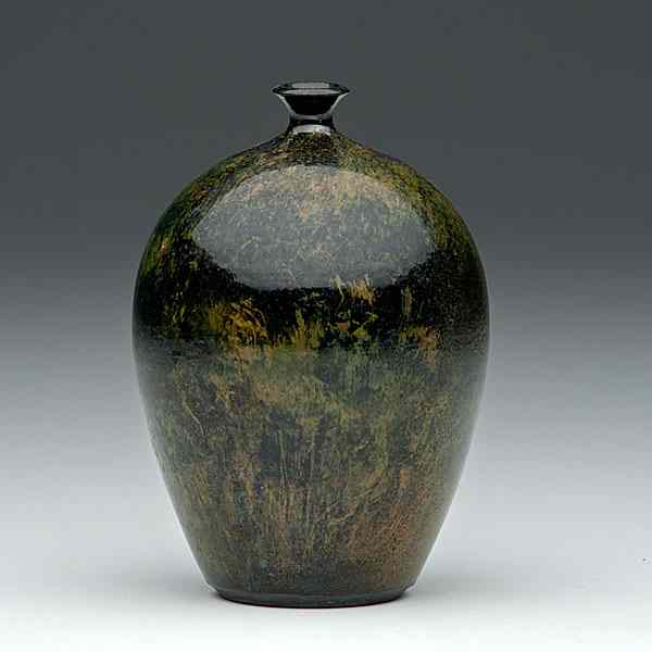 Appraisal: Nancee Meeker USA Vessel Ceramic ht dia in Daniel Jacobs