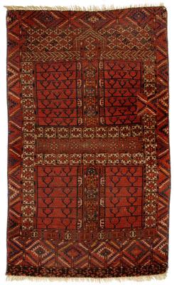 Appraisal: Turkomen rug possibly a Tekke ft in x ft in