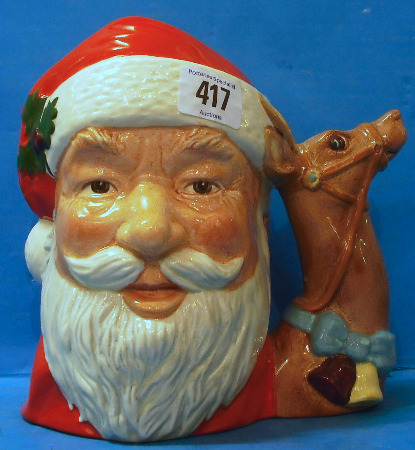 Appraisal: Royal Doulton large Character Jug Santa Claus D with Reindeer