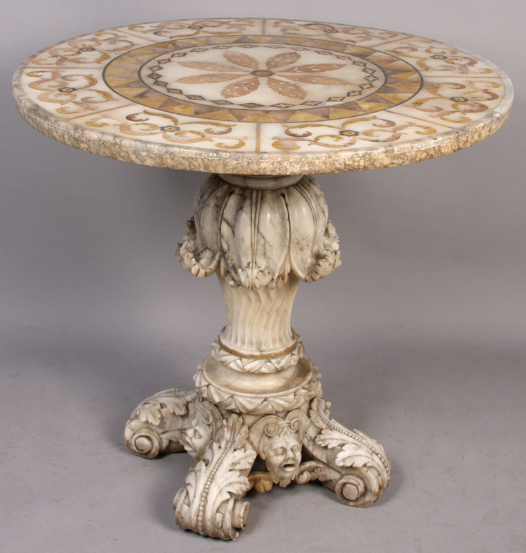 Appraisal: - th C Italian Center Table th Century Italian center