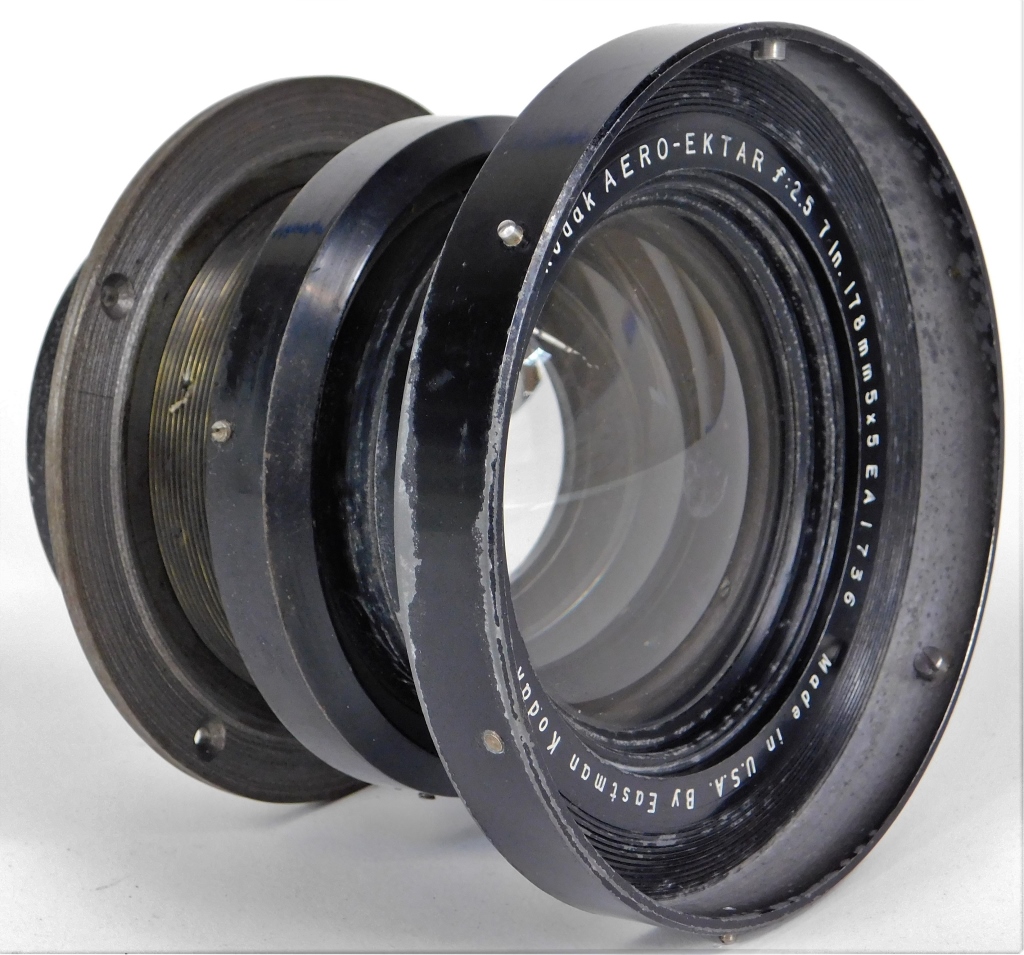 Appraisal: KODAK AERO-EKTAR MM F LENS Eastman Kodak Aero-Ektar mm f