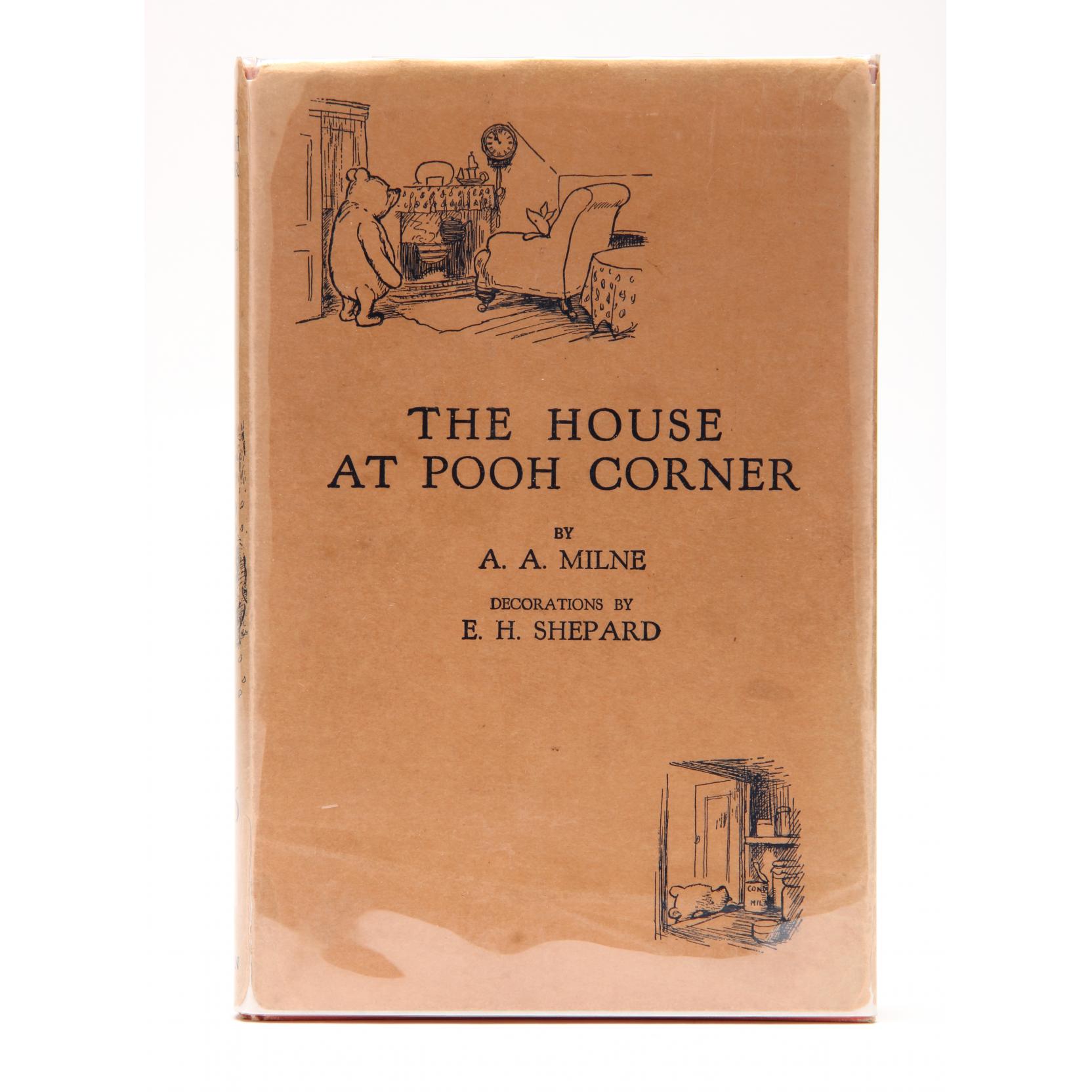 Appraisal: A A Milne The House At Pooh Corner First Edition