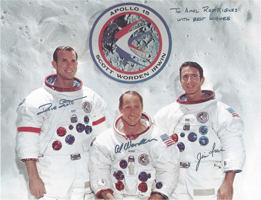 Appraisal: A GROUP OF ELEVEN NASA ASTRONAUT PRINTS PHOTO AND EPHEMERA