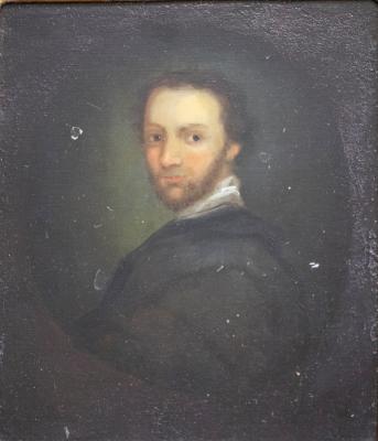 Appraisal: th Century Dutch School Portrait of a Gentleman half-length seated