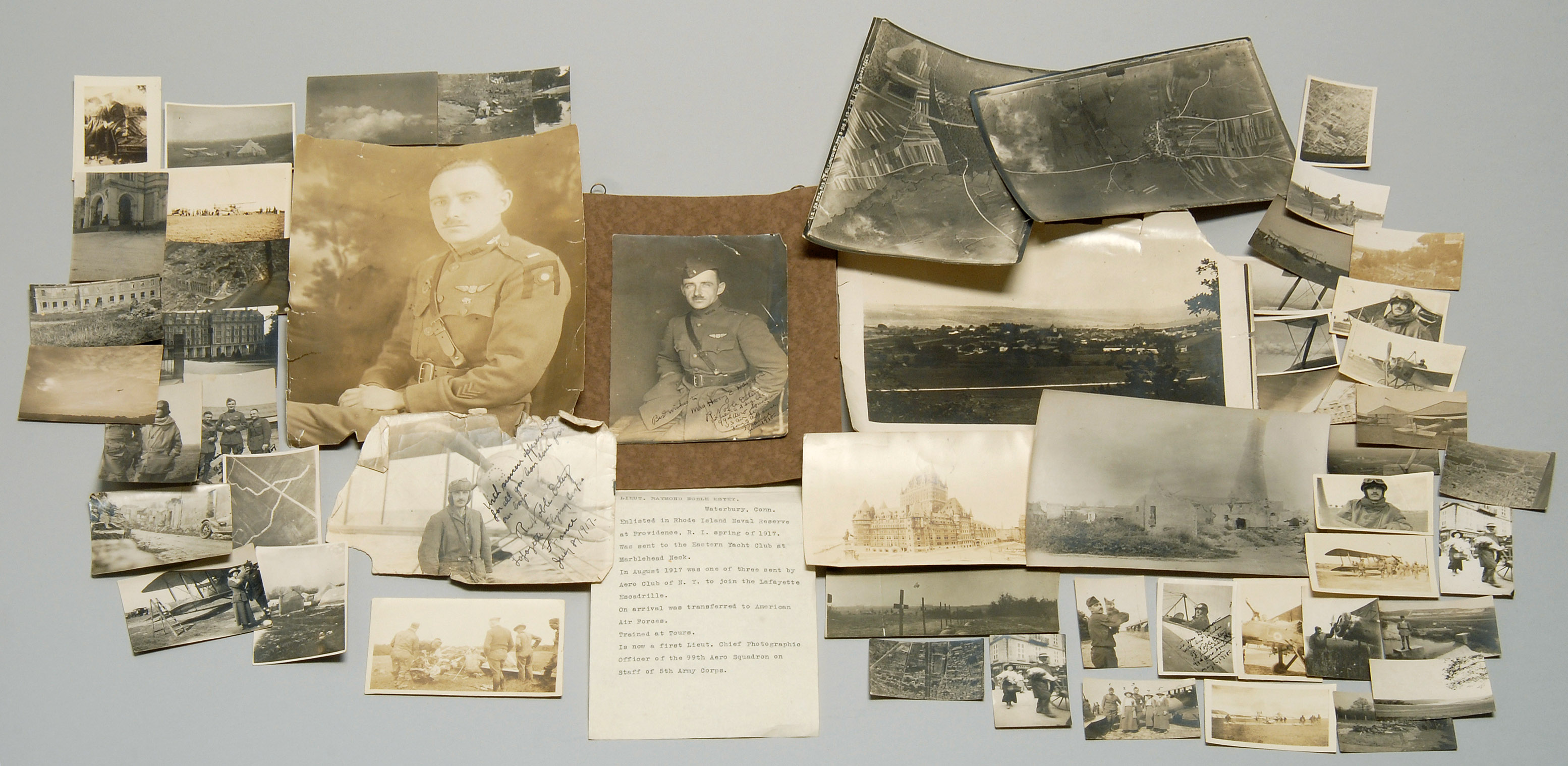 Appraisal: COLLECTION OF FORTY-SIX PHOTOGRAPHS RELATING TO WORLD WAR I From