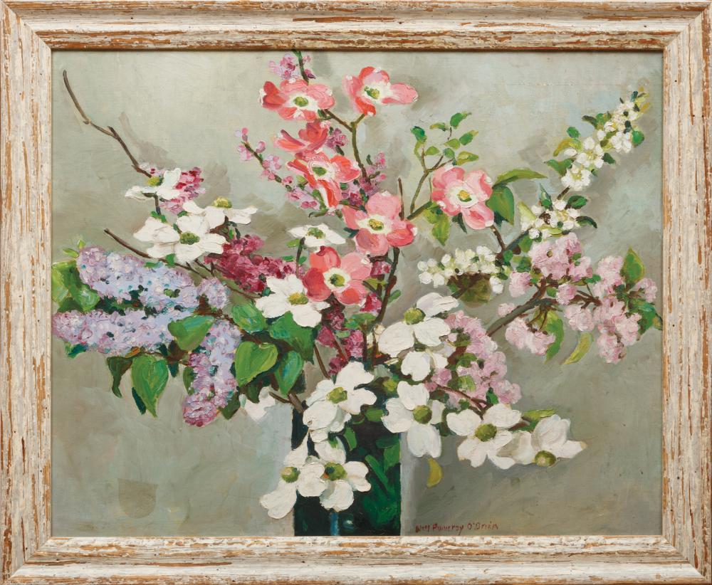 Appraisal: Nell Pomeroy O'Brien American New Orleans - Peace Roses and