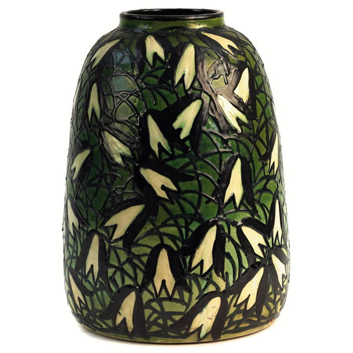 Appraisal: Large and important Max Lauger vase for Tonwerke Kandern Ceramic