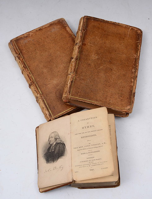 Appraisal: WESLEY Rev John A Collection of Hymns for the use