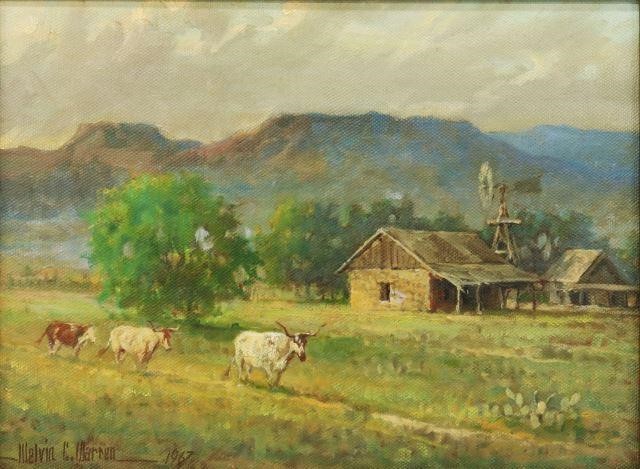 Appraisal: Framed oil painting on canvas The Old Homestead signed dated