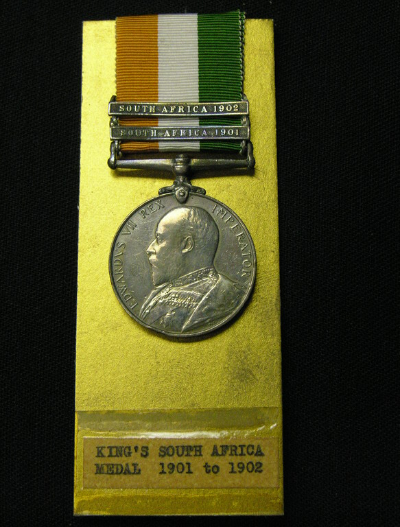 Appraisal: BRITISH MILITARY SOUTH AFRICA MEDAL - Awarded to Pte J