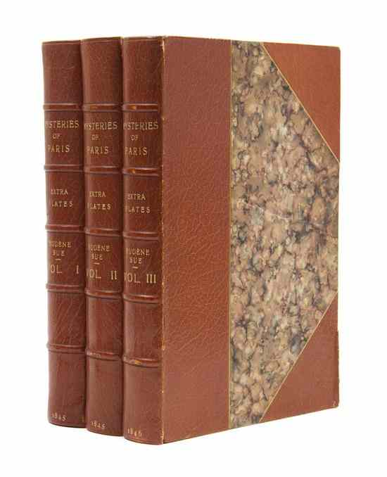 Appraisal: BINDINGS BAYNTUN SUE EUGENE The Mysteries of Paris London Chapman