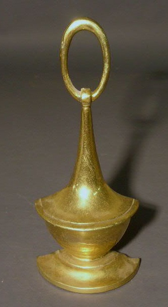 Appraisal: English brass doorstop c