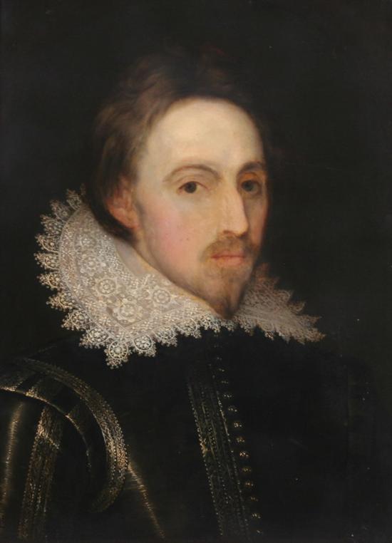 Appraisal: MANNER OF FEDERICO ZUCCARO Italian - PORTRAIT OF SIR PHILIP