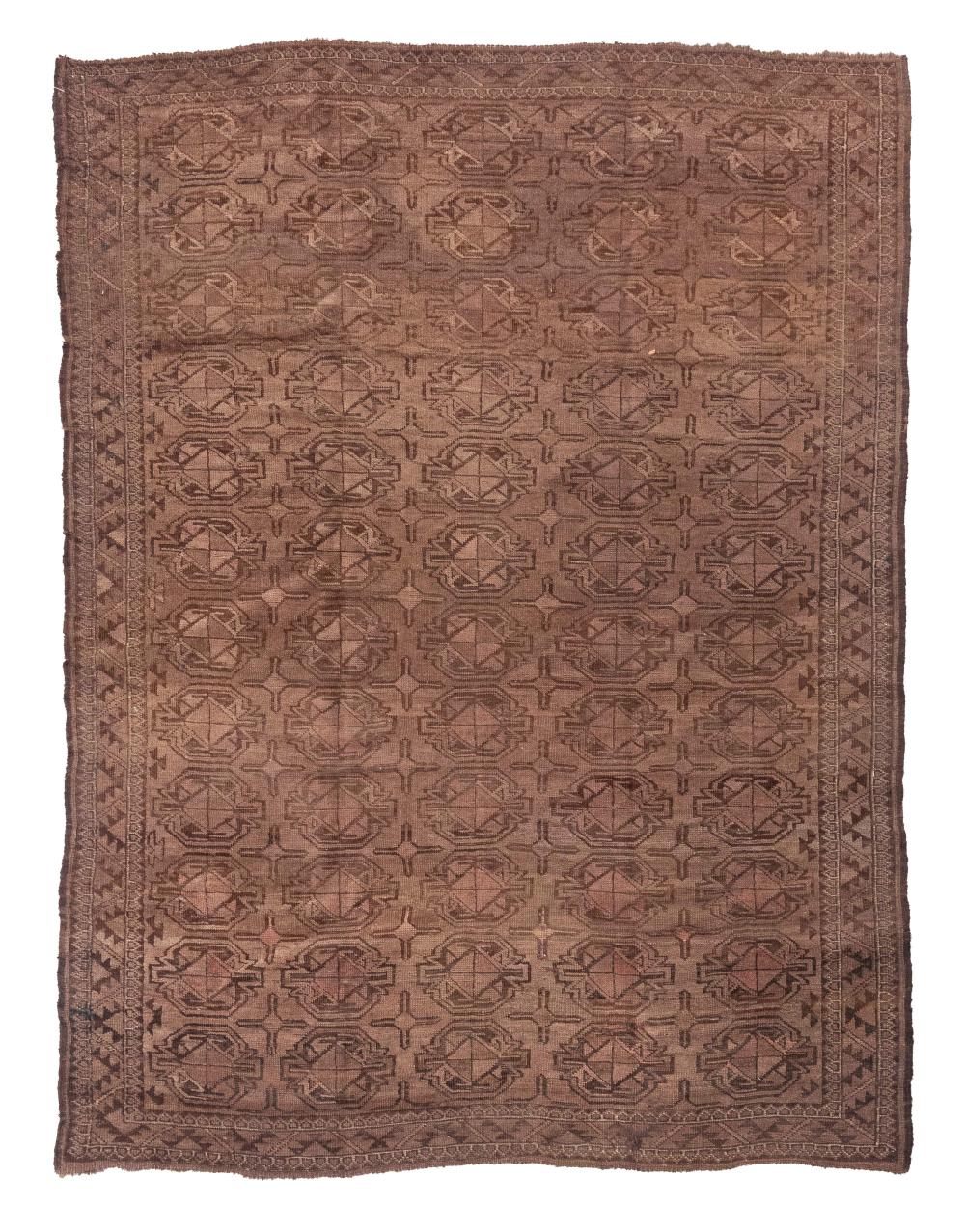 Appraisal: TURKOMAN RUG X LATE TH FIRST HALF OF THE TH